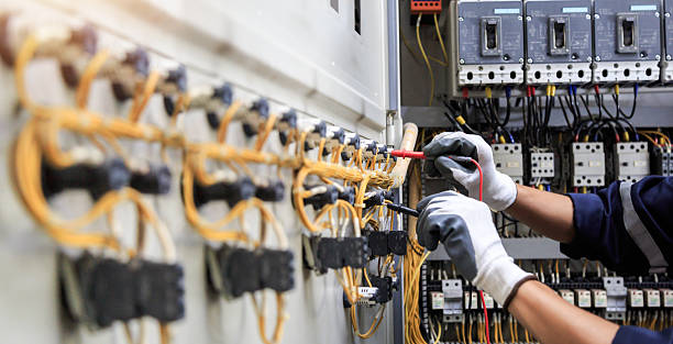 Professional Electrician technician working in Fort Atkinson, WI